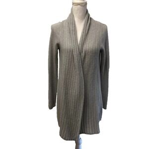 Kinross Cashmere Sweater Jumper Womens Small Gray Mid Length Office Career